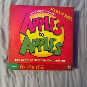 Mattel Apples to Apples Game - Red and Green